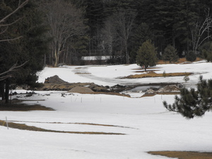 Cobbossee Colony Golf Course Fountain